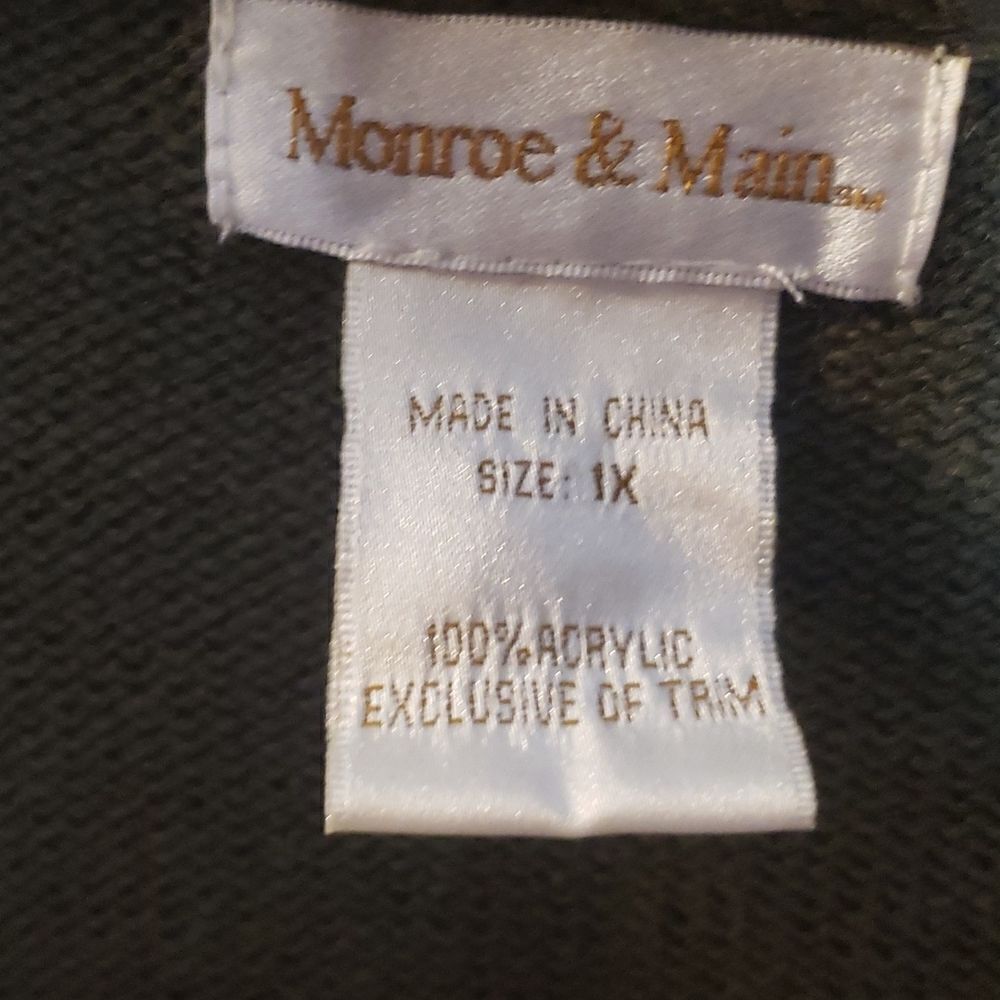 Monroe & Main Green Sweater - Picture 4 of 5